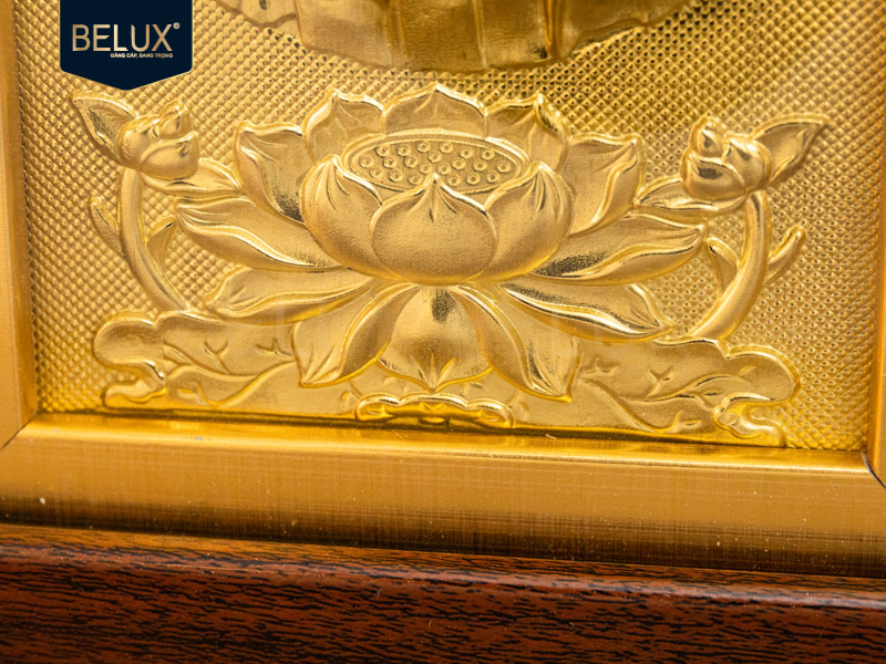 Tranh Bác Giáp bằng đồng 20x15cm